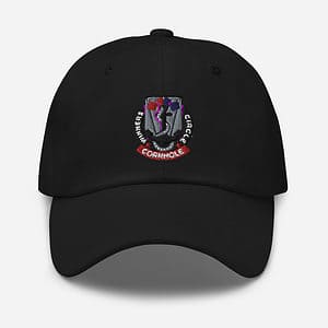 classic dad hat black front 63dc638f3685c