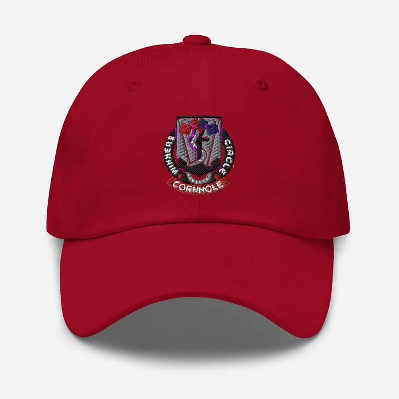 classic dad hat cranberry front 63dc638f36b05