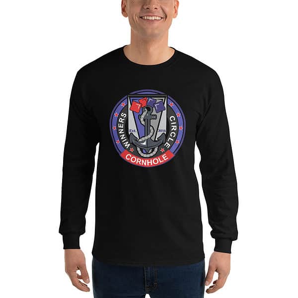Winners Circle Cornhole Long Sleeve Shirt - Image 2