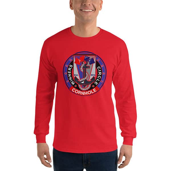 Winners Circle Cornhole Long Sleeve Shirt - Image 3
