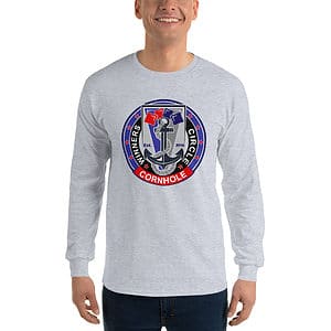 Winners Circle Cornhole Long Sleeve Shirt