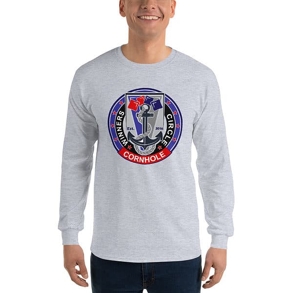 Winners Circle Cornhole Long Sleeve Shirt