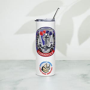 Winners Circle Cornhole Tumbler