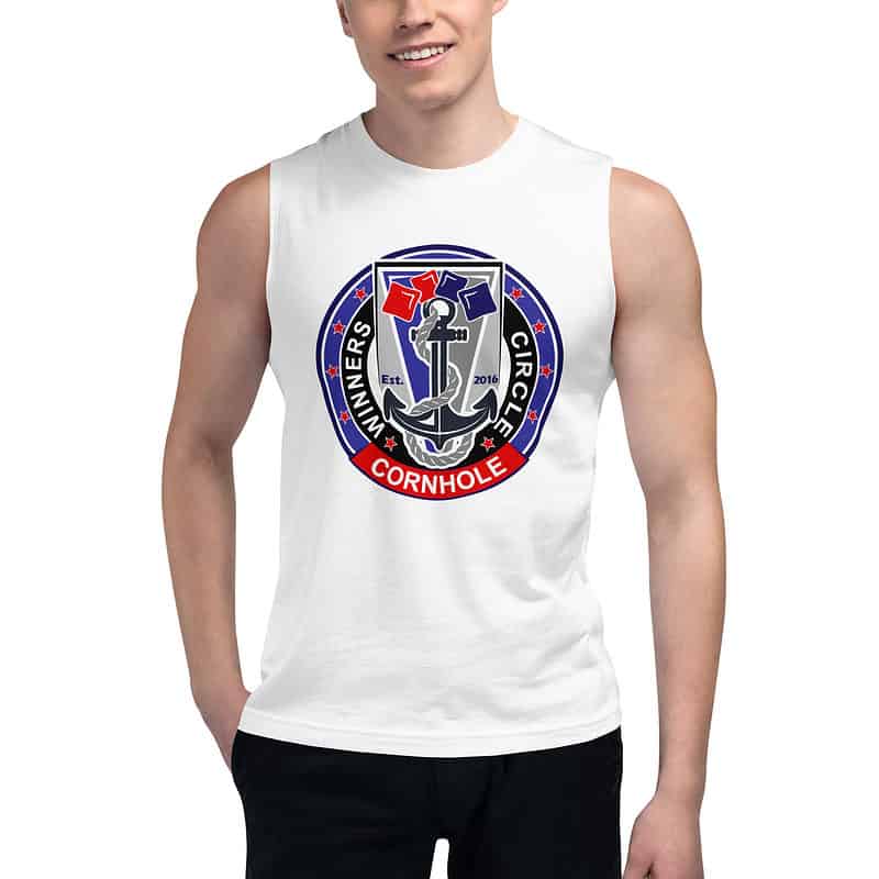 unisex muscle shirt white front 63e64d7a37ea4
