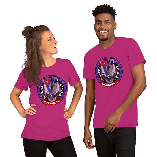 Winners Circle Cornhole Unisex Tshirt - Image 5