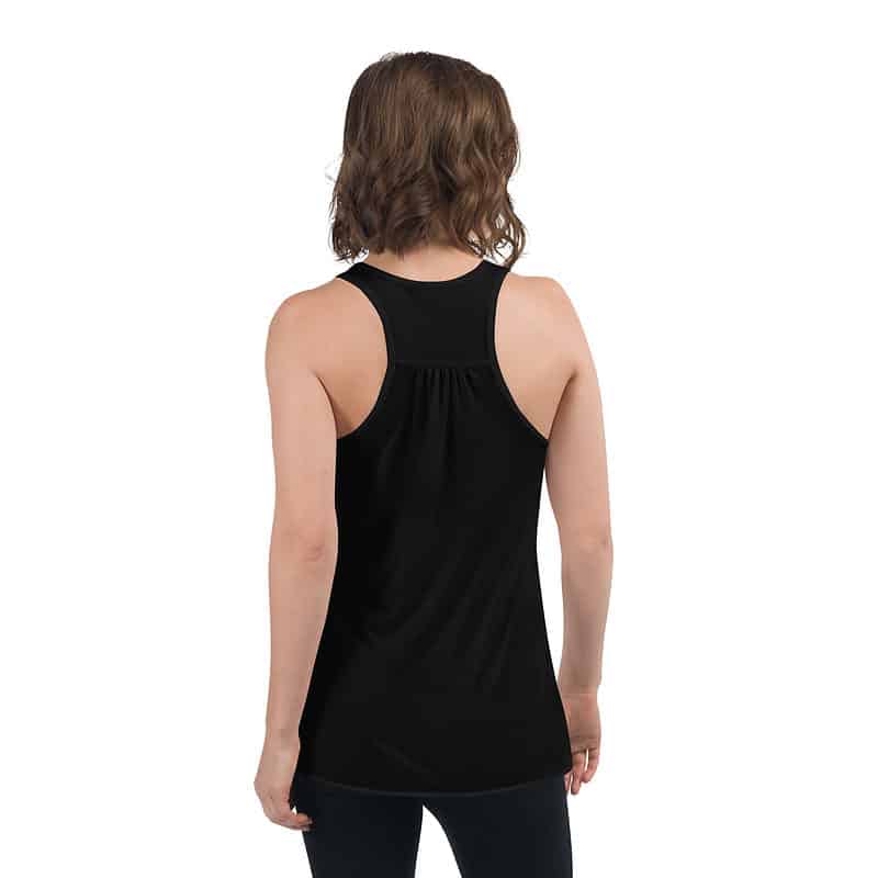 womens flowy racerback tank black back 63f16c7b33fc9