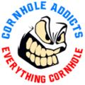 Everything cornhole addicts logo