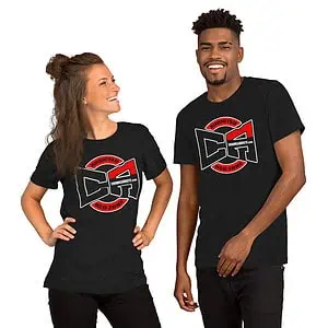unisex staple t shirt black heather front 6435d9e36c5a7