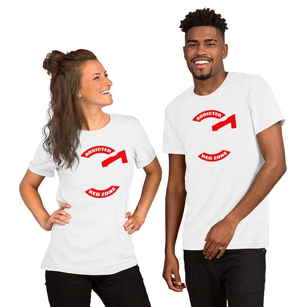 Addicted Red Zone T-Shirt - Image 6