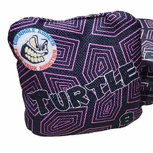 Cornhole Addicts Turtle - Purple