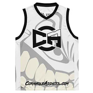 White Faded Sleeveless Jersey