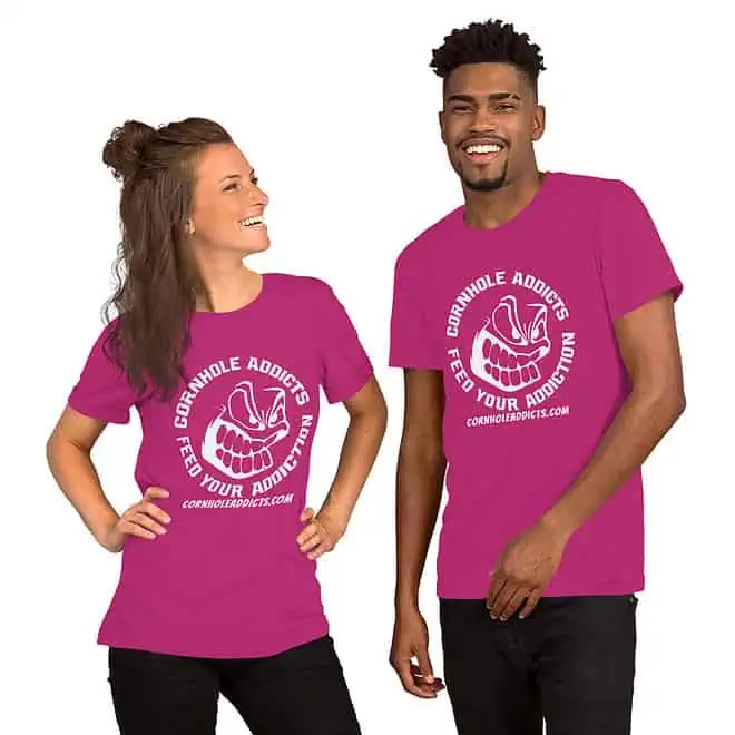 White Logo Front Unisex Tee - Image 5