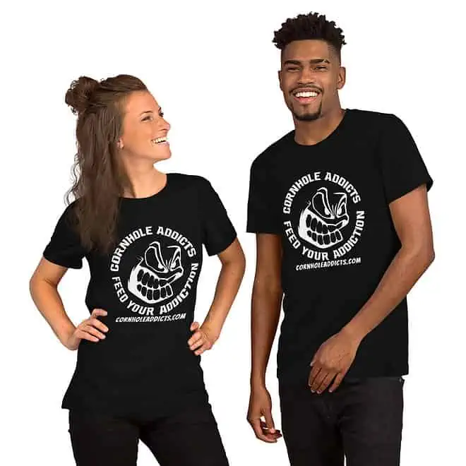 White Logo Front Unisex Tee - Image 2