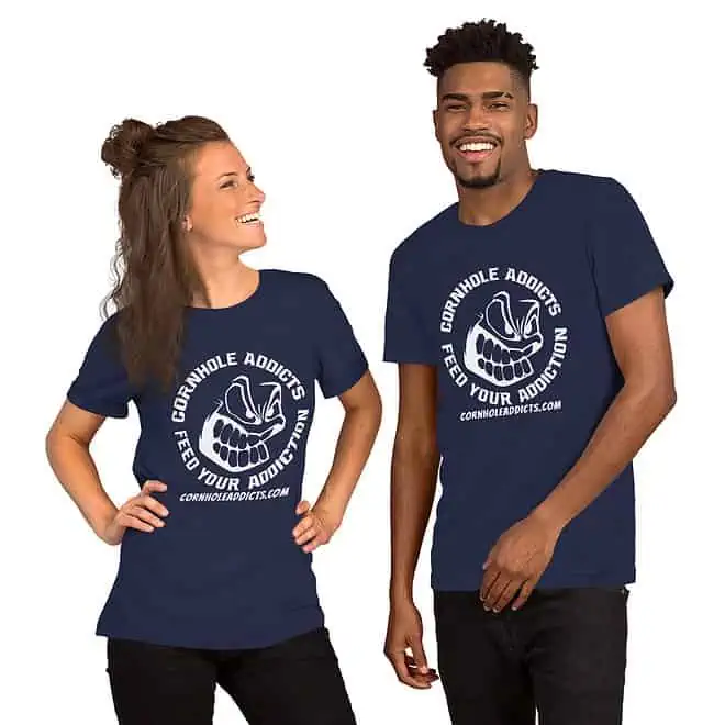White Logo Front Unisex Tee - Image 3