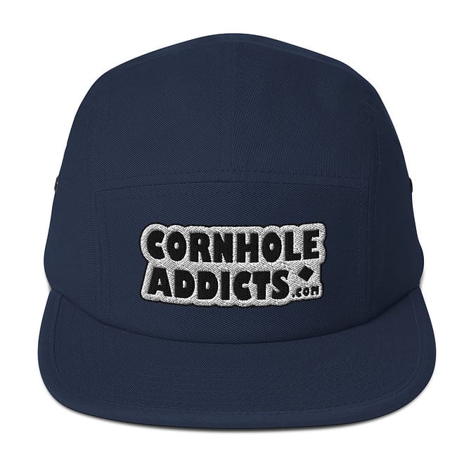 Five Panel Embroidered Cap - Image 3