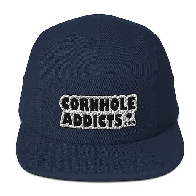 Five Panel Embroidered Cap - Image 3