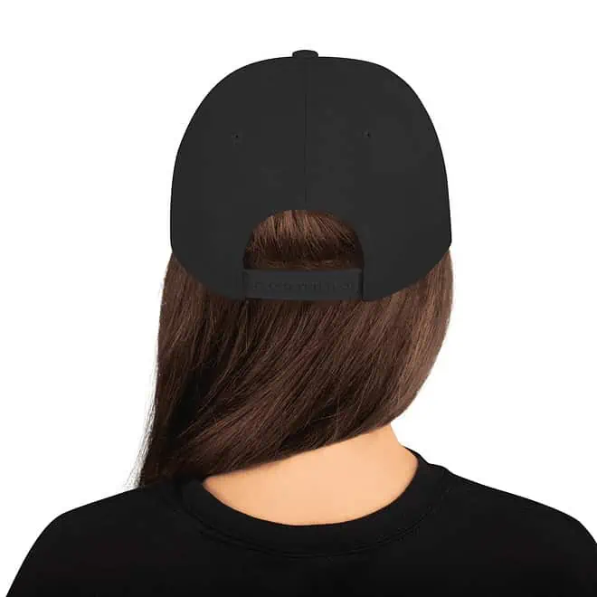 Snapback Hat with Text - Image 3