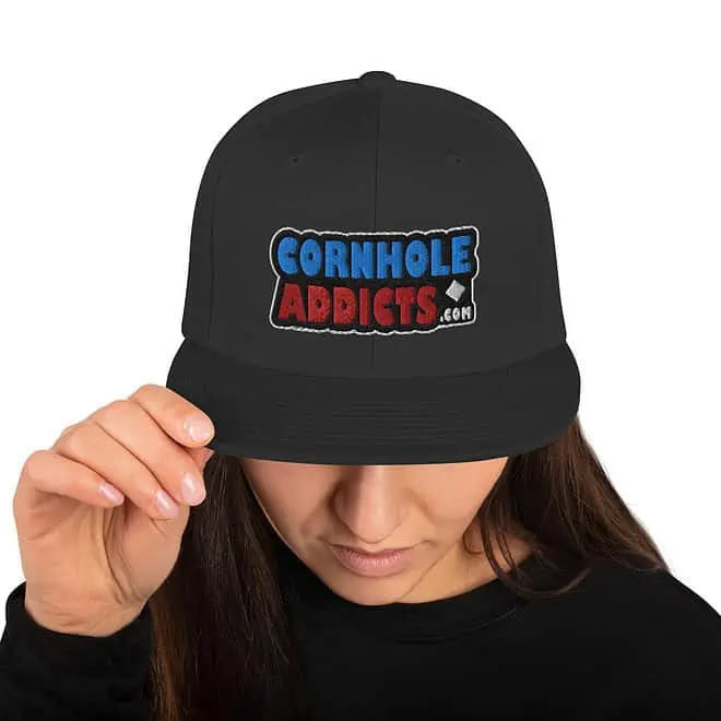 Snapback Hat with Text - Image 2
