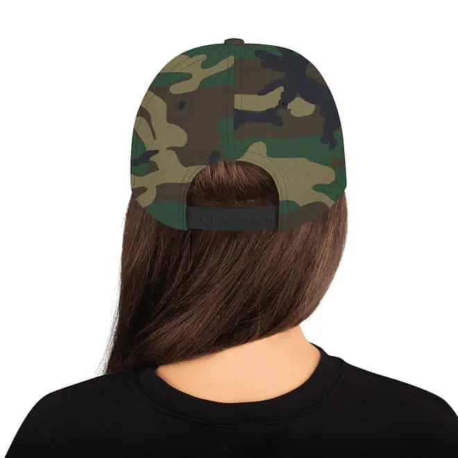 Snapback Hat with Text - Image 8