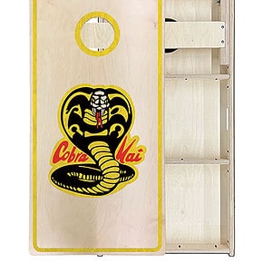 Cobra Kai Cornhole Boards