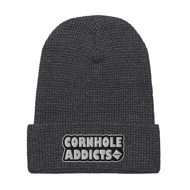 waffle beanie heather charcoal front 64ca611b94b16