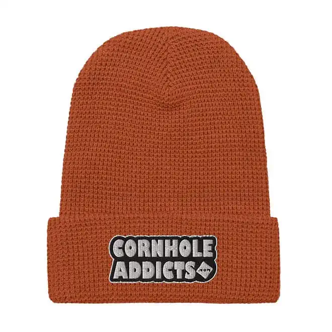 waffle beanie rust front 64ca611b94c22