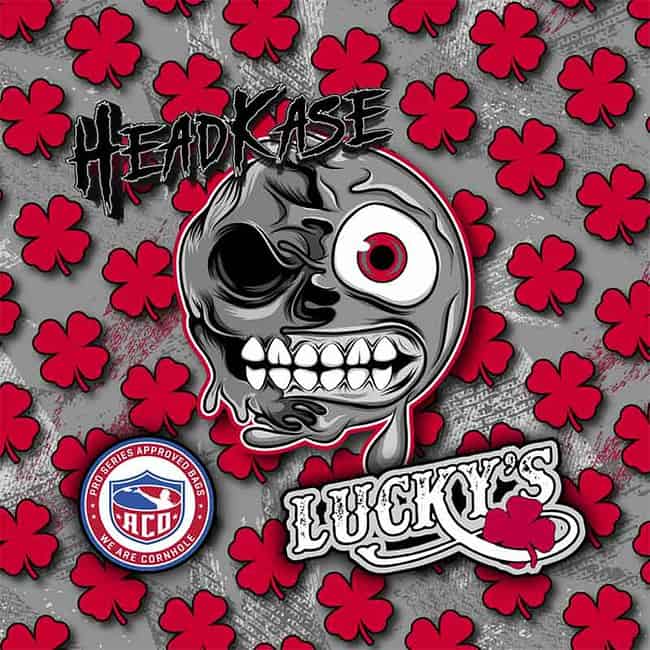 Lucky's Cornhole Headkase