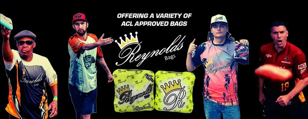 Reynolds bags are professional ACL Approved dual sided cornhole bags