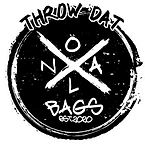 a Nola bags logo with text on it, Voodoo2
