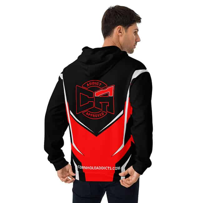 Red Print Hoodie - Image 2