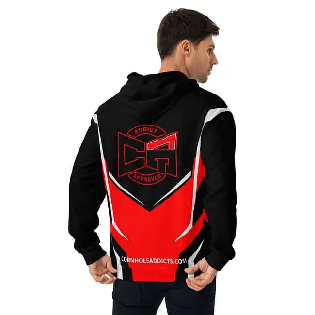 Red Print Hoodie - Image 2