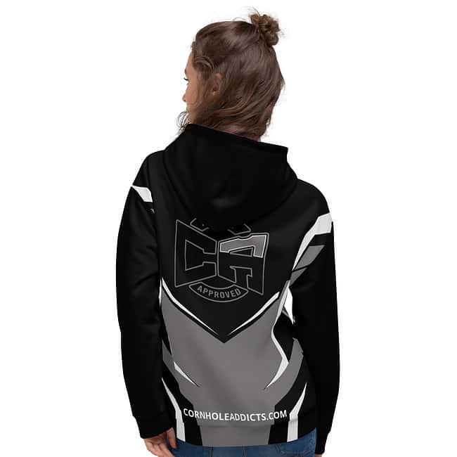 Blacked Out Print Hoodie - Image 3