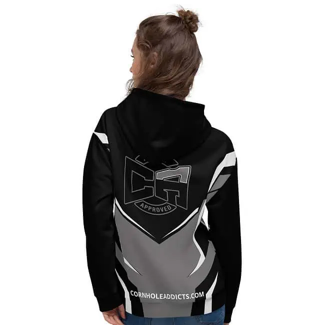 Blacked Out Print Hoodie - Image 3