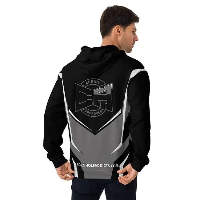 Blacked Out Print Hoodie - Image 4