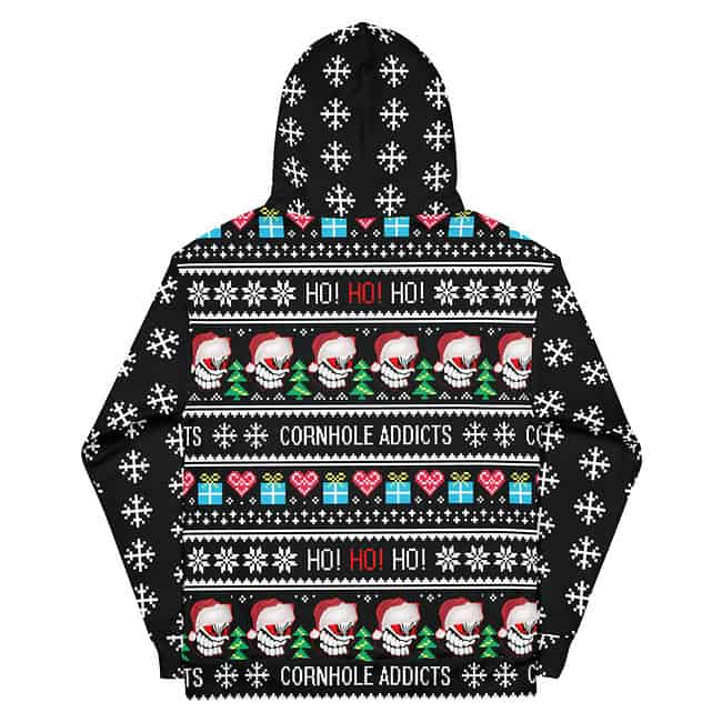 Christmas Addict Ugly Sweater Hoodie - Image 3