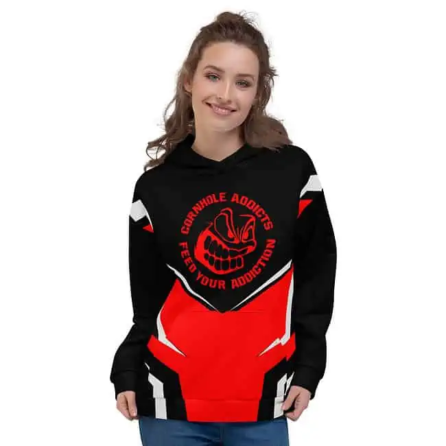 Red Print Hoodie - Image 3