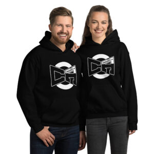 New White Logo Hoodie