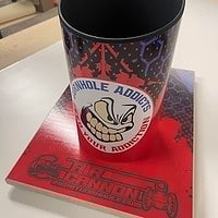 Blue Mesh Air Cannon Airmail Tube