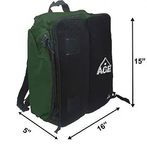 Velcro Backpack Green