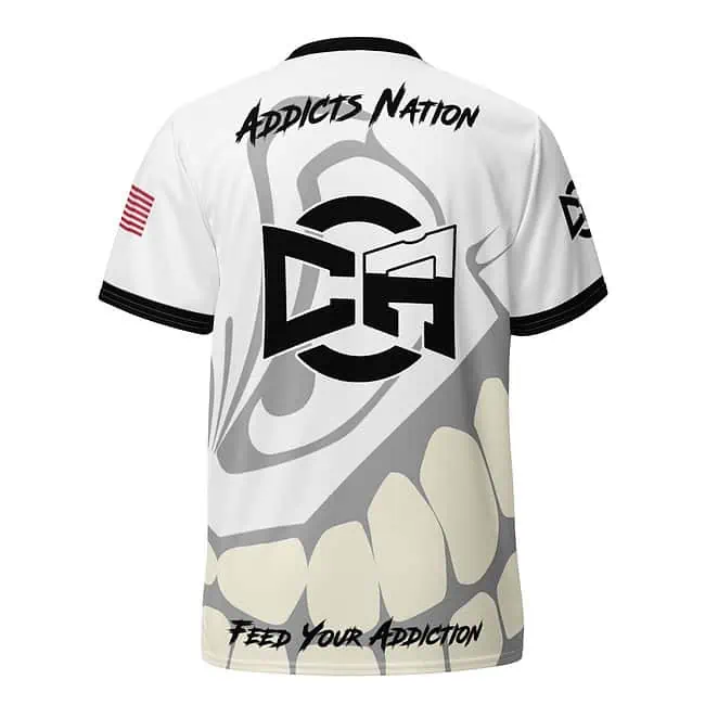White Faded OG Logo Sport Jersey - Image 2