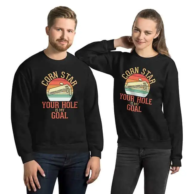 Your Hole Is My Goal Unisex Sweatshirt - Image 2
