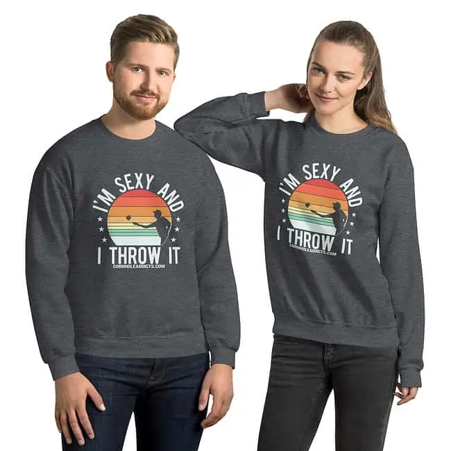 Sexy And I Throw It Unisex Sweatshirt - Image 5