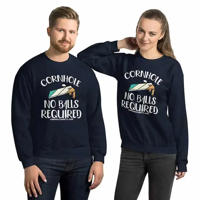 No Balls Required Unisex Sweatshirt - Image 2