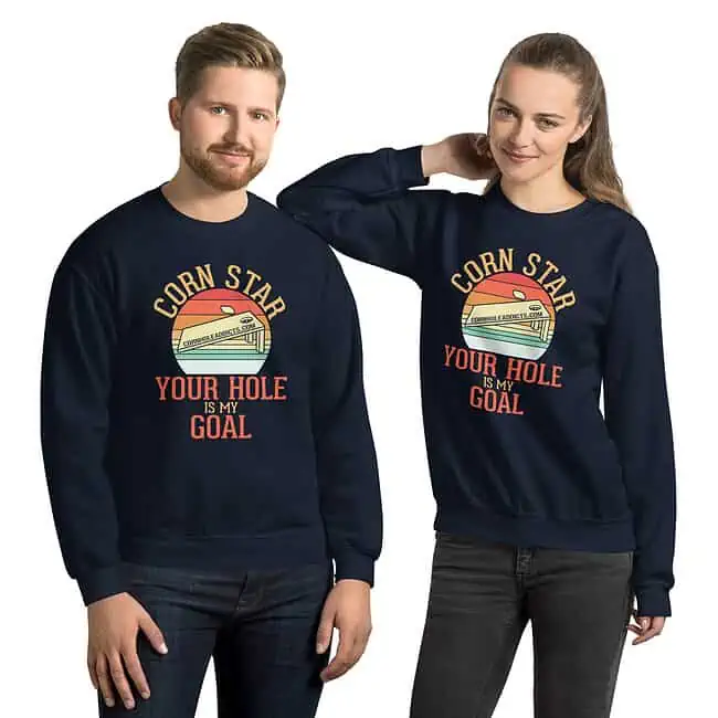 Your Hole Is My Goal Unisex Sweatshirt - Image 3