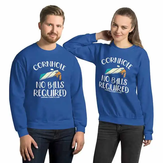 No Balls Required Unisex Sweatshirt - Image 5