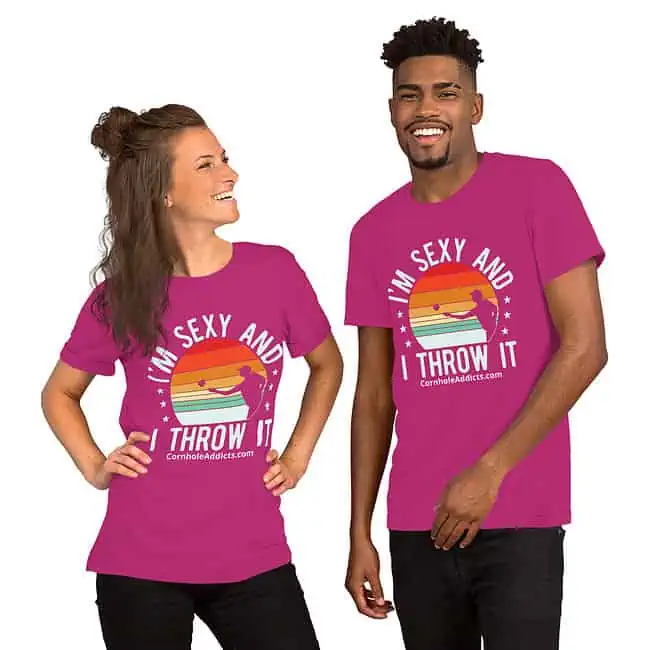Sexy And I Throw It Unisex Tee - Image 5
