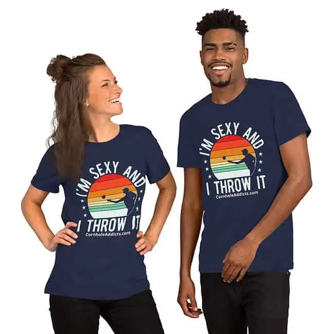 Sexy And I Throw It Unisex Tee - Image 3