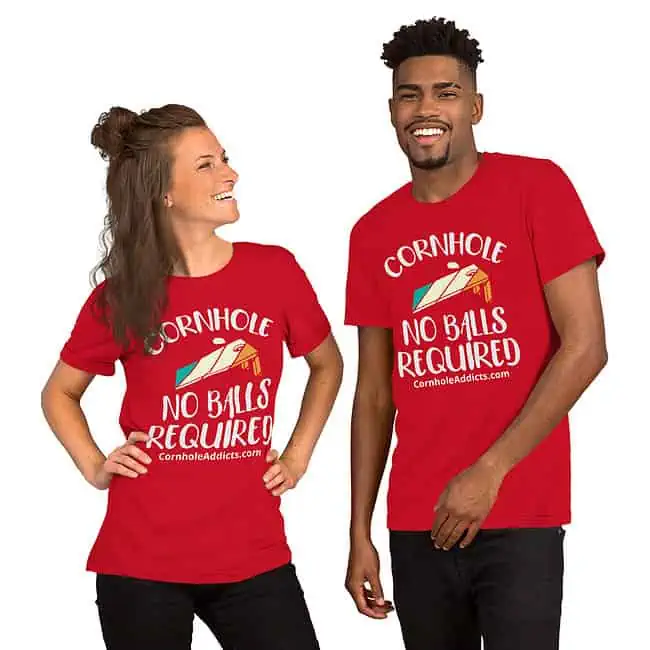 Cornhole No Balls Required Unisex Tee