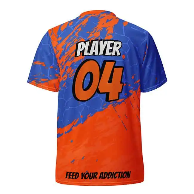 Orange Splash Sport Jersey - Image 2