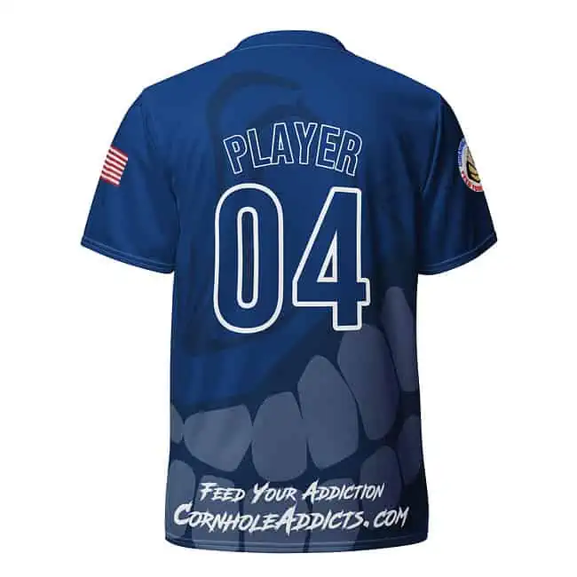 Blue Faded New Addicts Jersey - Image 2